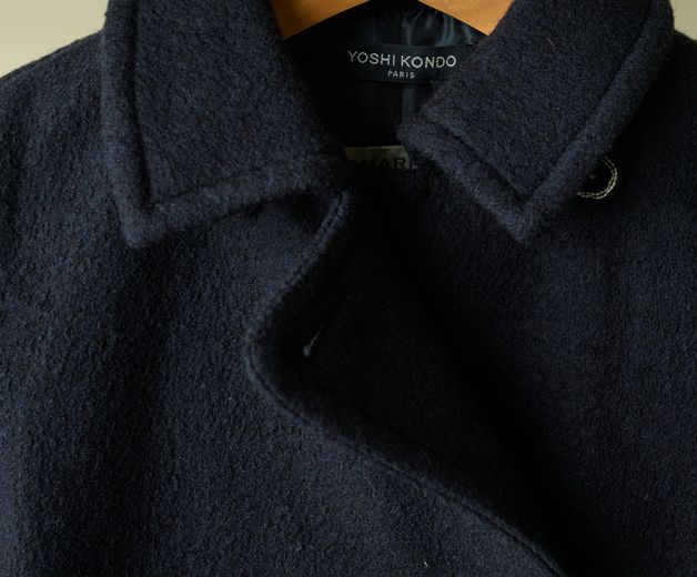 Yoshi Boook Jacket Collar Close Up