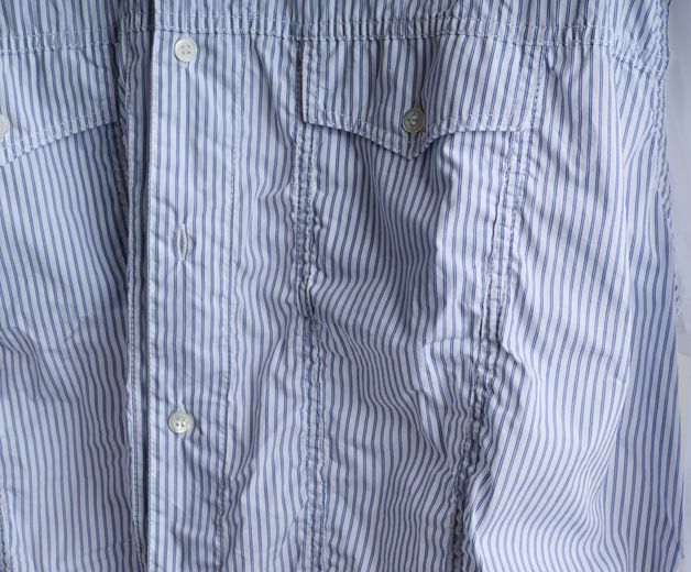 Comme Des Garçons Stripe Shirt Close Up