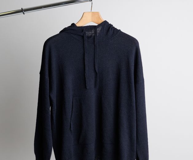 Casey Alpaca Hood on Hanger