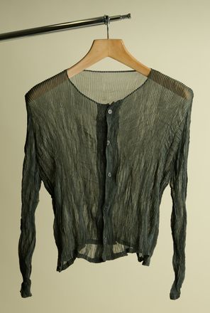 Issey Miyake Chiffon Twist 2 Blouse on Hanger